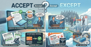 Accept vs Except: Meaning, Difference, and Easy Examples