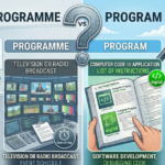 Programme vs Program: What’s the Difference?