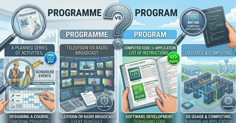 Programme vs Program: What’s the Difference?