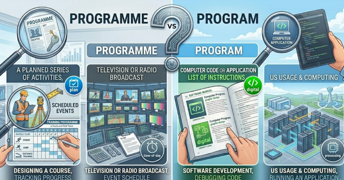 Programme vs Program: What’s the Difference?