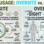Oversite vs Oversight: Meaning, Usage, and Differences