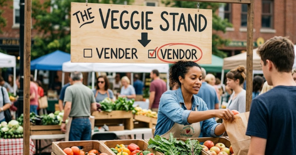 Vender or Vendor? Correct Spelling Explained
