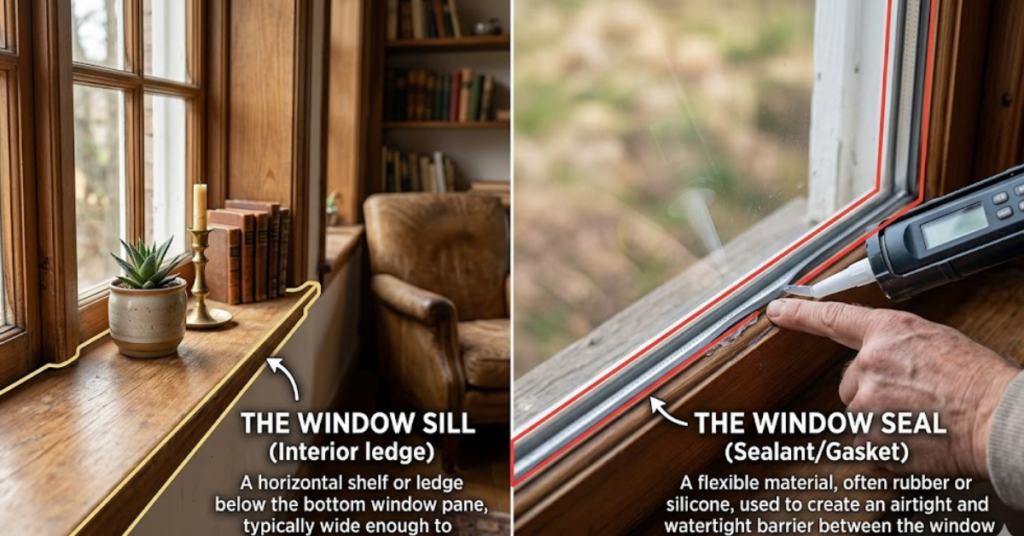 Window Sill or Window Seal? Key Differences Explained