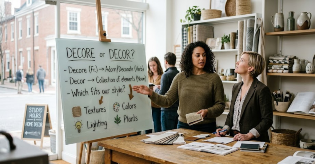 Decore or Decor: Which Spelling Is Correct?