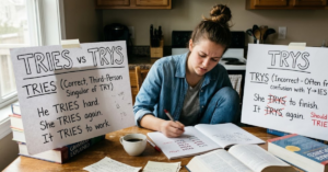 Tries or Trys: Correct Spelling and Usage Explained