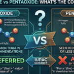 Pentoxide vs Pentaoxide: What's the Correct Term?