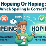 Hopeing Or Hoping: Which Spelling Is Correct?