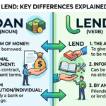 Loan vs Lend: Key Differences Explained Simply