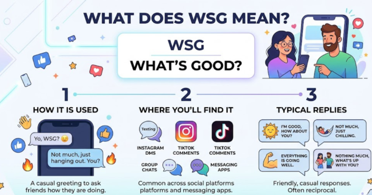 What Does WSG Mean? Texting and Social Media Guide