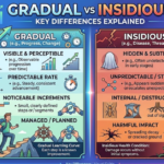 Gradual vs Insidious: Key Differences Explained