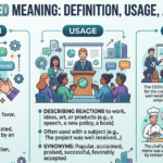 Well Received Meaning: Definition, Usage, and Examples