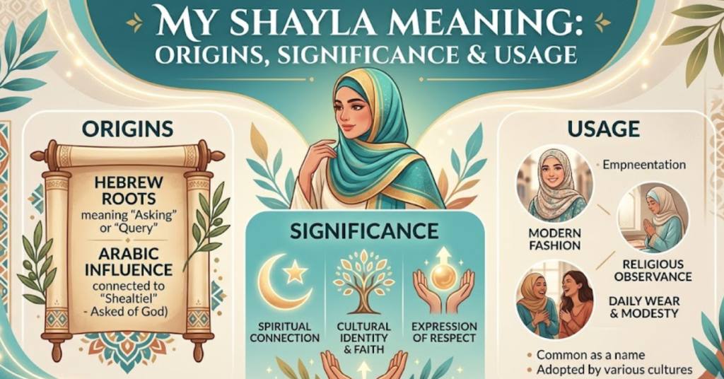 My Shayla Meaning: Origins, Significance & Usage