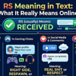 RS Meaning in Text: What It Really Means Online