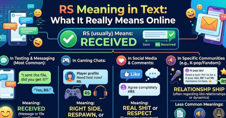 RS Meaning in Text: What It Really Means Online