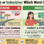 Undecisive or Indecisive: Which Word Is Correct?