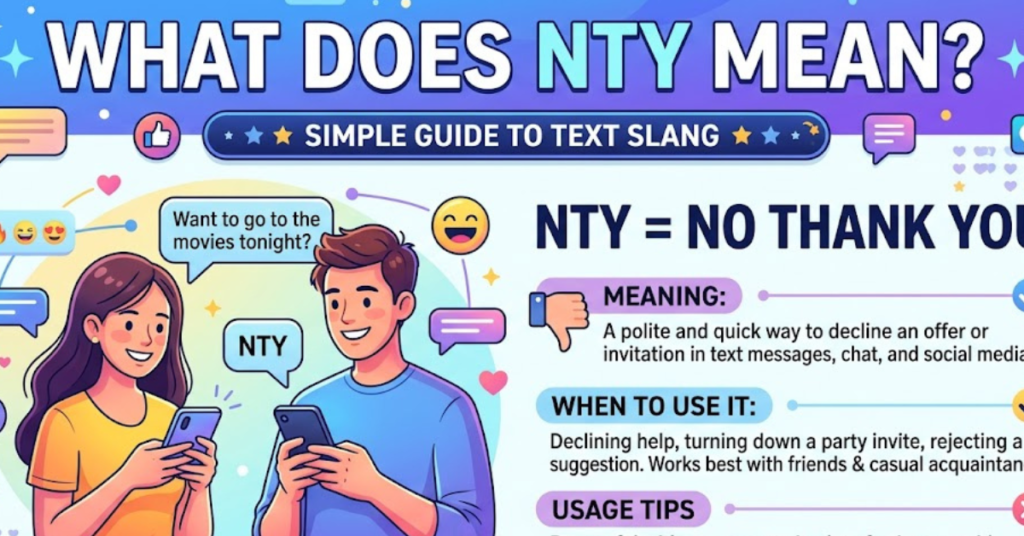What Does NTY Mean? Simple Guide to Text Slang