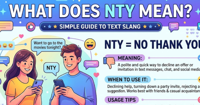 What Does NTY Mean? Simple Guide to Text Slang