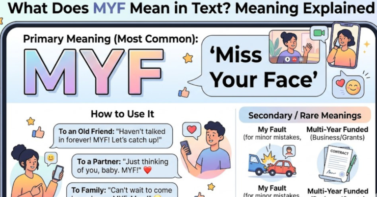 What Does MYF Mean in Text? Meaning Explained