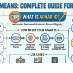 APAAR ID Means: Complete Guide for Students
