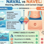 Naval vs Navel: Meaning, Difference, and Correct Usage