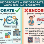 Incorporate vs Encorporate: Which Spelling Is Correct?