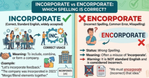 Incorporate vs Encorporate: Which Spelling Is Correct?
