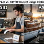 Payed vs Paid: What's the Correct Word?