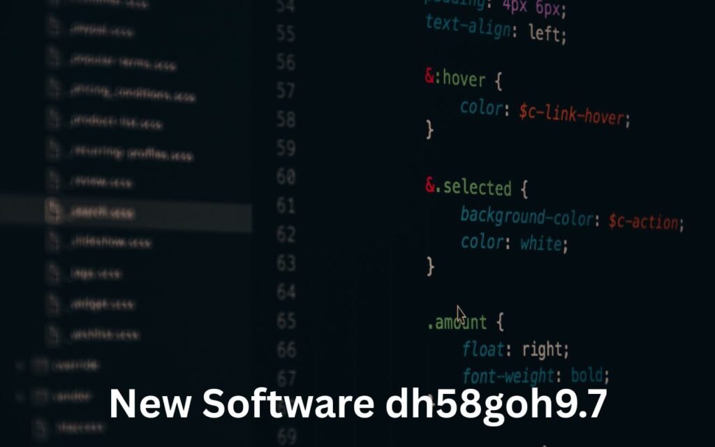 New Software dh58goh9.7
