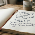 Tought vs Taught: What's the Difference?